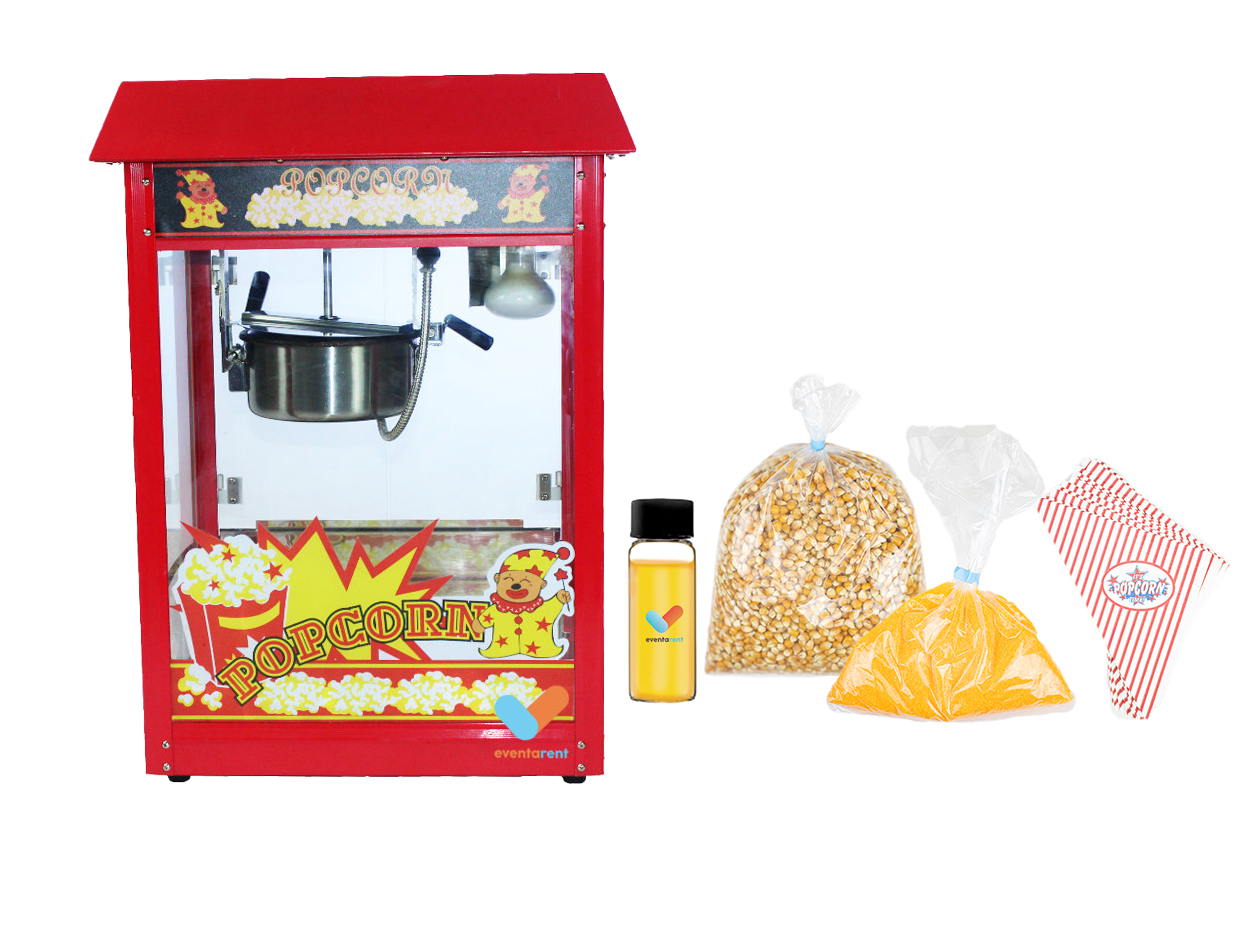 Popcornmachine (incl. 50 porties)