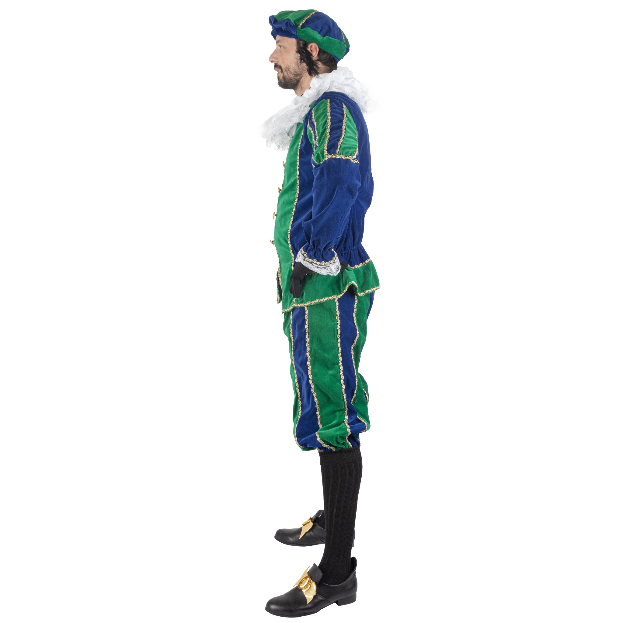 Pietenpak Medium Groen-Blauw