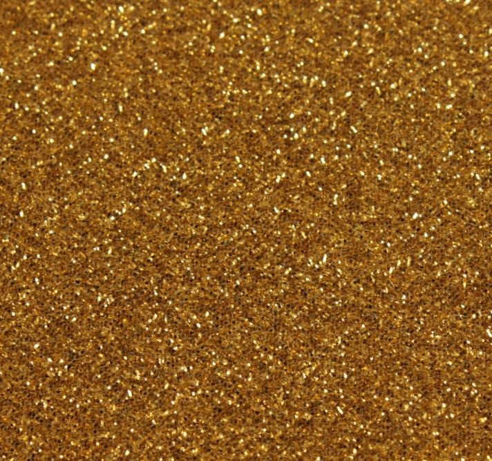 10 m gouden glitter loper (1m breed)