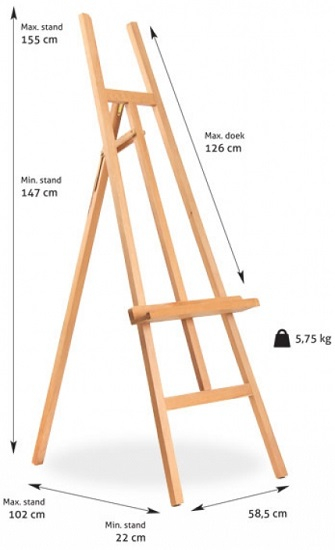 Schildersezel hout