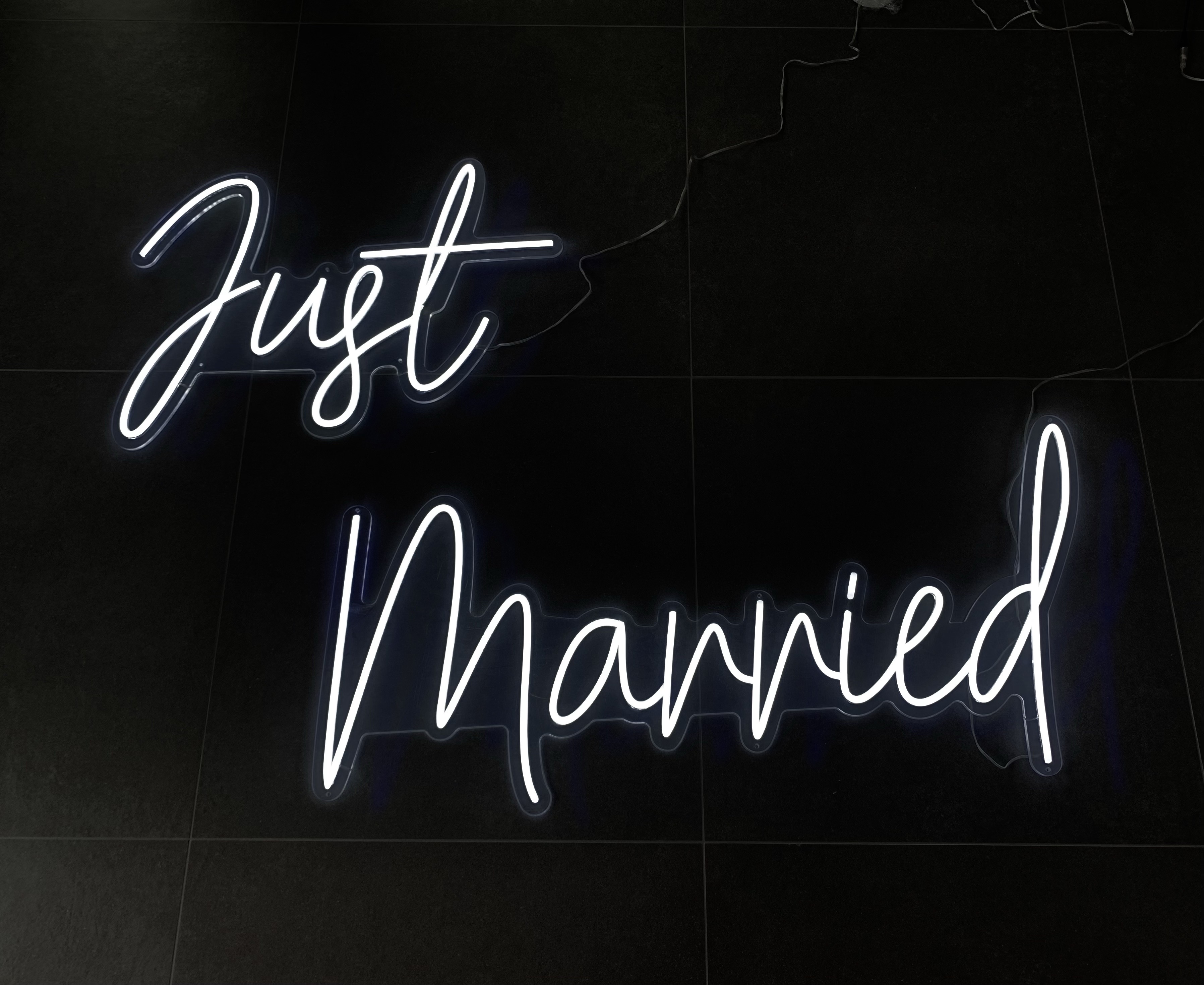 LED Neon Just Married