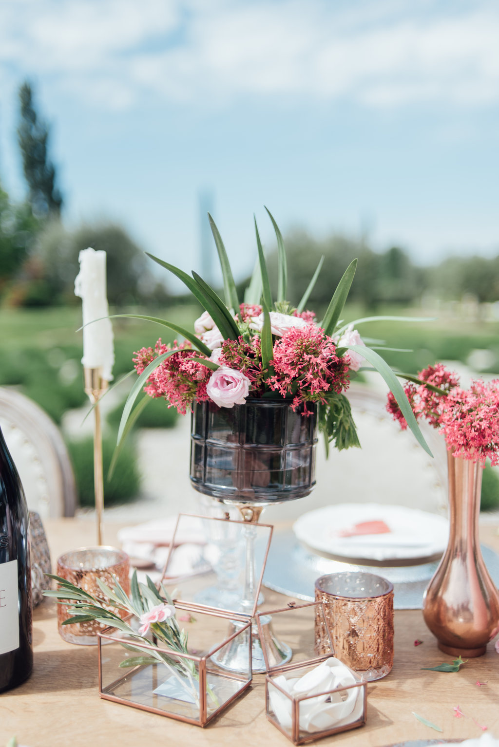 Bloemenvaasje Roségoud