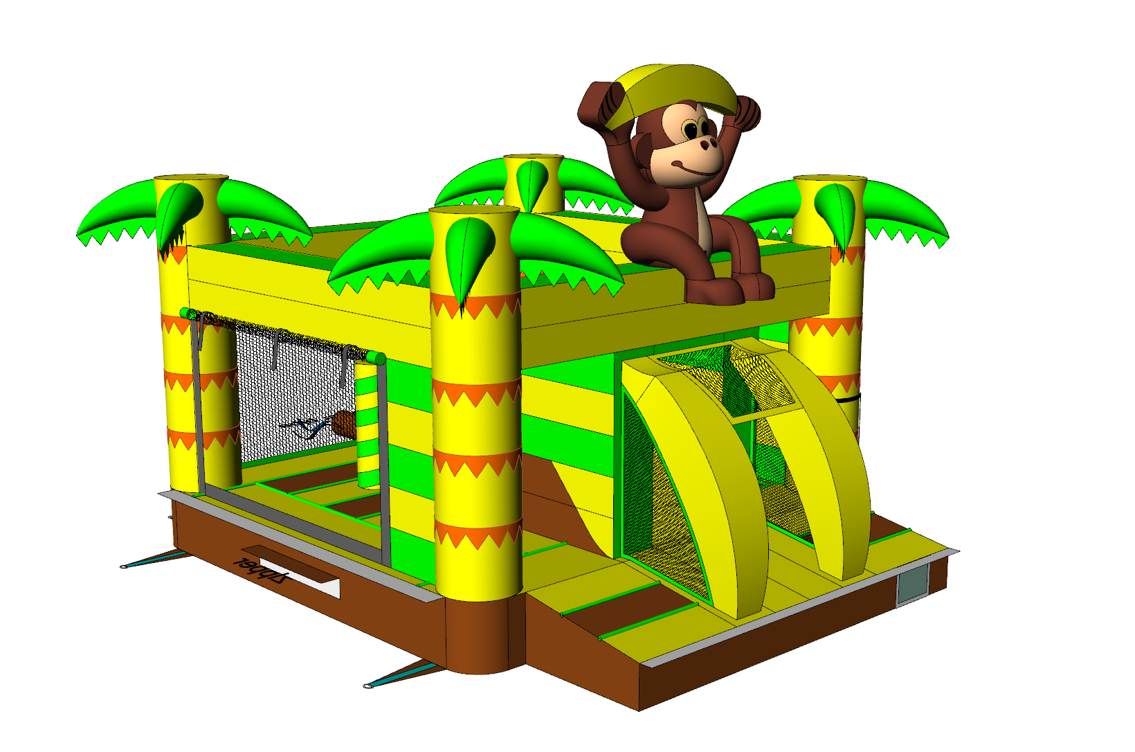 Monkey 5x4m Hoek